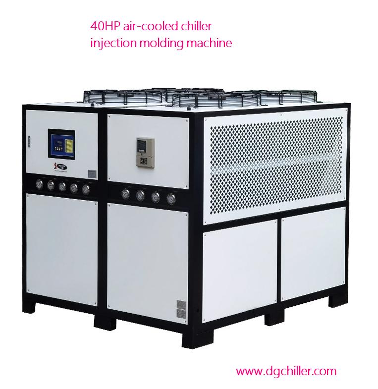 Hvor meget kraftkøler matcher 2400T-3200T sprøjtestøbemaskinen 40HK Chiller