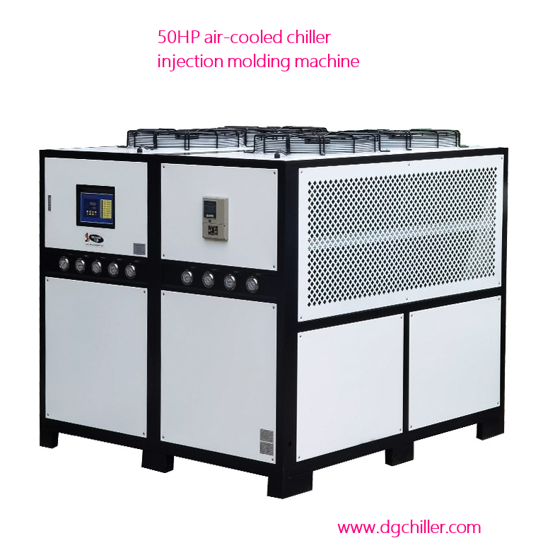 Hvor meget kraftkøler matcher 3200T-4000 sprøjtestøbemaskinen 50HK Chiller
